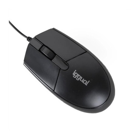 IGGUAL RATON OPTICO COM-BASIC3-800DPI NEGRO