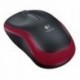 LOGITECH RATON INALAMBRICO M185 ROJO