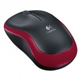 RATON LOGITECH M185 ROJO RF INALAMBRICO PILAS