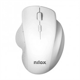 NILOX RATON WIRELESS 3200 DPI, 2.4G, BLANCO