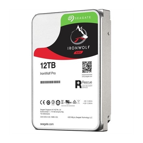 SEAGATE IRONWOLF NAS ST12000VN0008 12TB 3.5" SATA3