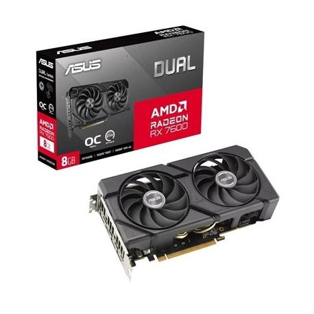 ASUS VGA AMD DUAL RX 7600 O8G EVO 8GB DDR6