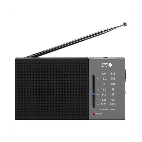 SPC JETTY LITE AM/FM RADIO GRIS