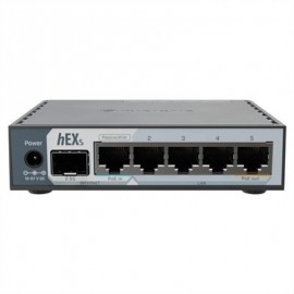 MIKROTIK E60IUGS HEX ROUTER 5XGBE POE-I/O 1X2.5SFP
