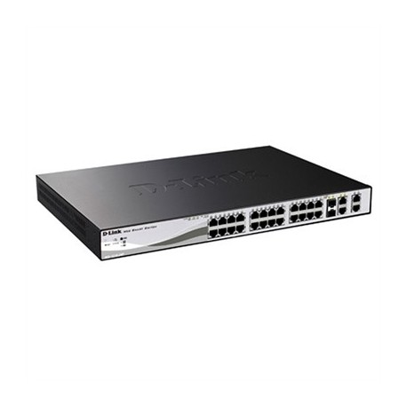 D-LINK DGS-1210-28P/E SWITCH 24XGB POE 4XSFP COMBO