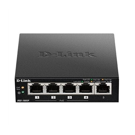 D-LINK DGS-1005P SWITCH 5XGB 4XPOE