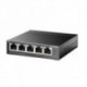 TP-LINK TL-SG105MPE SWITCH 5XGBE (4POE+) METAL