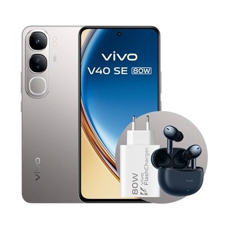 VIVO V40 SE 80W 6.67" 8GB(+8) 256GB TITANIUM BUNDL