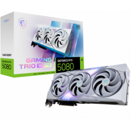 TARJETA GRAFICA MSI RTX 5080 16G GAMING TRIO OC WHITE