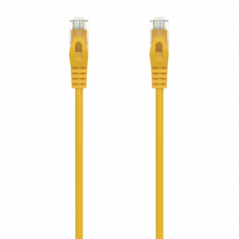 CABLE RED AISENS LATIGUILLO RJ45 LSZH CAT.6A UTP AWG24 0.5M AMARILLO