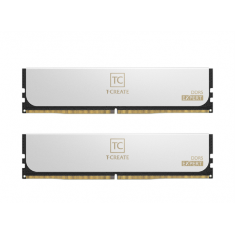 DDR5 TEAMGROUP T-CREATE EXPERT RGB 32GB X2 6000 BLANCO