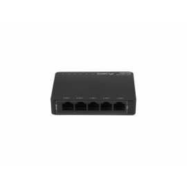 SWITCH LANBERG 5 PTOS GBIT POE+4 PORT POE 30W/PORT MAX 60W
