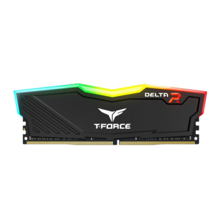 DDR4 TEAMGROUP T-FORCE DELTA RGB 8GB X2 3200 NEGRO