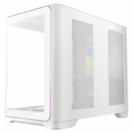 CAJA ANTEC C5 CURVE ARGB ATX BLANCO 3XVENT REV 120 MM 1X120MM 2XUSB SN FUENTE