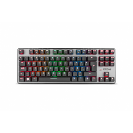 TECLADO GAMING KROM KERNEL TKL USB RETROILUMINADO MECANICO NEGRO
