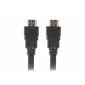 CABLE HDMI LANBERG MACHO/MACHO V1.4 ALTA VELOCIDAD 0.5M NEGRO