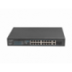 SWITCH LANBERG 18 PTOS 100MB 16XPOE+/2X GBIT ETHER 250W RACK 19"