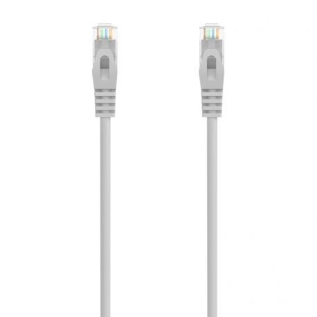 CABLE RED AISENS LATIGUILLO RJ45 LSZH CAT.6A UTP AWG24 1.5M GRIS