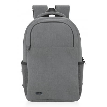 MOCHILA AISENS PREMIUM 15,6" GRIS