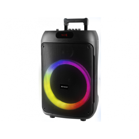 ALTAVOZ KARAOKE TREVI XF380KB 50W SPKR+AW+TROLLEY