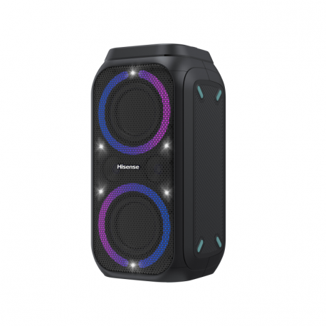 ALTAVOZ PORTATIL HISENSE PARTY ROCKER 160 2.0 160W BT USB NEGRO