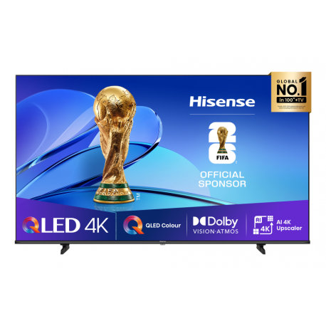 TV HISENSE 65E7Q UHD 4K QUAD CORE IA MODO JUEGO PLUS NEGRO