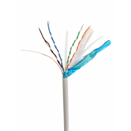 BOBINA CABLE GEMBIRD CAT6 FTP PREMIUM CCA SOLIDO ECA 305 M