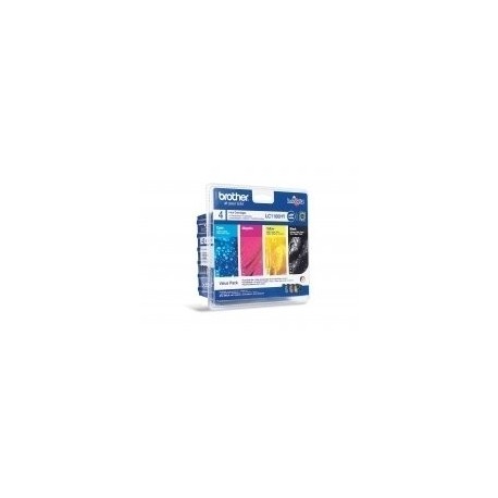 BROTHER PACK CARTUCHOS NEGRO, CIAN, MAGENTA Y AMARILLO  MFC-6490CW,  DE ALTA CAPACIDAD