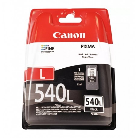 CANON CARTUCHO PG540L, MG2150 NEGRO BLISTER (SIN ALARMA)