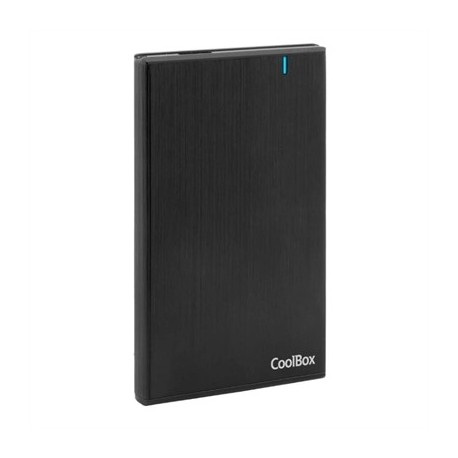 COOLBOX CARCASA HDD/SSD 2.5" SLIM A2540 ALUM.NEGRO