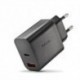 NGS CARGADOR GAN ULTRARAPIDO 30W USB-C+ USB-A