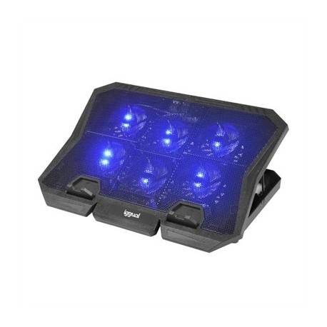 IGGUAL REFRIGERADOR PORTATIL 6 VENTILADORES RP6V17