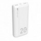 SP POWERBANK QS15 20.000MAH QC BLANCO