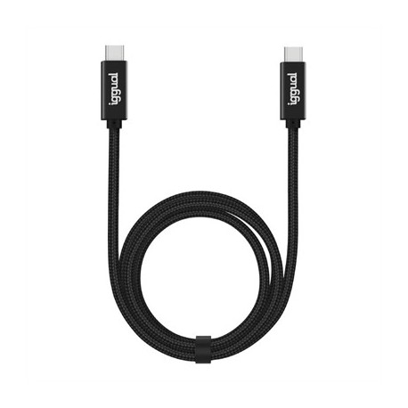 IGGUAL CABLE USB-C 3.2 GEN2X2 100W 5A 4K 1M NYLON