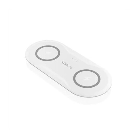 AISENS CARGADOR INALAMBRICO USBC 15W 2 EN 1 BLANCO