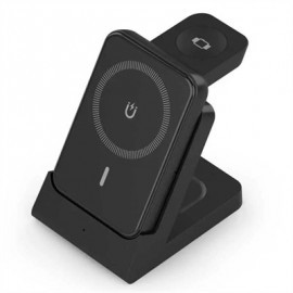 AISENS CARGADOR INALAMBRICO USBC 15W 4 EN 1 COMPAC