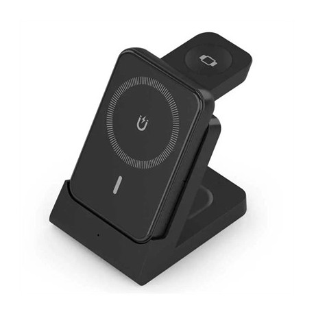 AISENS CARGADOR INALAMBRICO USBC 15W 4 EN 1 COMPAC