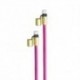 INTENSO LANYARD  CABLE USB-C  C 1,65 M ROSA