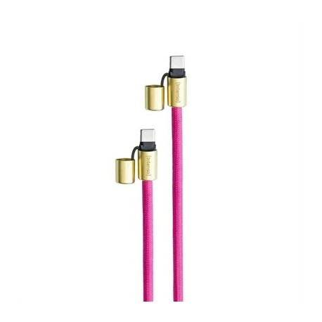 INTENSO LANYARD  CABLE USB-C  C 1,65 M ROSA