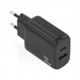 AISENS CARGADOR GAN 30W USB-C PD3.0 QC4.0 USB-A