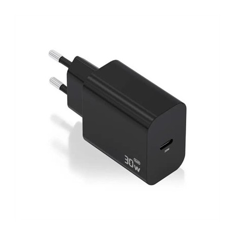AISENS CARGADOR GAN 30W 1XUSB-C PD3.0 NEGRO