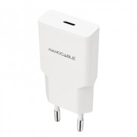 NANOCABLE CARGADOR USB-C/PD 20W   BLANCO