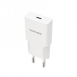 NANOCABLE CARGADOR USB-C/PD 30W   BLANCO