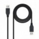 NANOCABLE CABLE USB 3.0, TIPO A/M-A/M, NEGRO, 1M