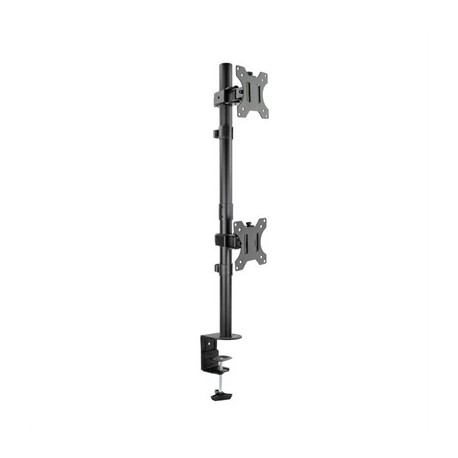 TOOQ DB1233TNV-B SOPORTE MESA 2 BRAZOS VERTICAL