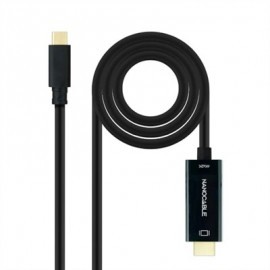 NANOCABLE CONVERSOR USB-C A HDMI 1.4 4K@30HZ 1.8 M