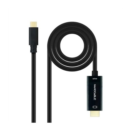 NANOCABLE CONVERSOR USB-C A HDMI 1.4 4K@30HZ 1.8 M