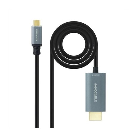 NANOCABLE CONVERSOR USB-C A HDMI 2.1 8K@60HZ 1.8M