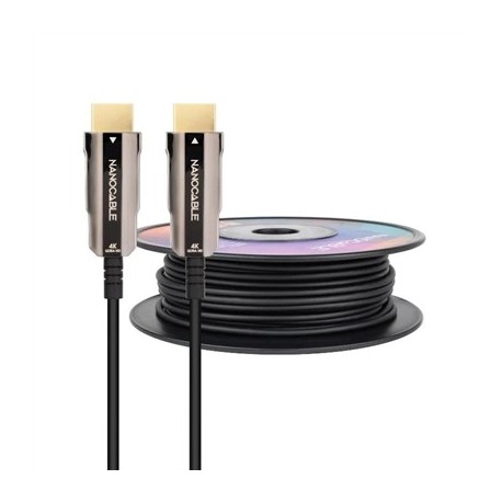 NANOCABLE CABLE HDMI V2.0 AOC 4K@60HZ 18GBP 40 M