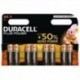 DURACELL PLUS POWER PILA ALCALINA AA LR6 BLISTER*8